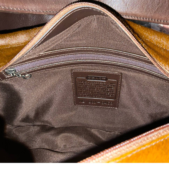 COACH RARE 2002  BRAIDED VINTAGE WEST END HOBO BAG 9446 EUC - Picture 13 of 16